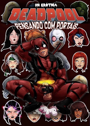 Hentai Deadpool Thinking with Portals