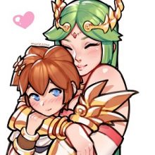 Palutena and Pit