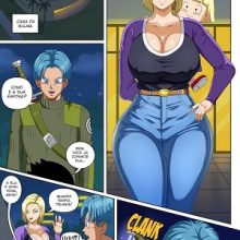 Android 18 and Trunks
