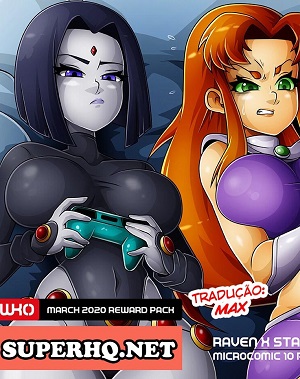 Hentai Teen Titans, Raven x Starfire