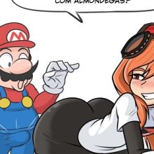 Meggy and Goof Mario
