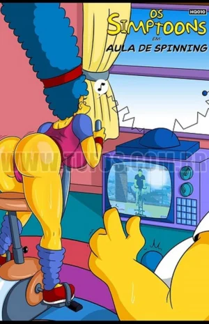 Os Simptoons, Aula de spinning
